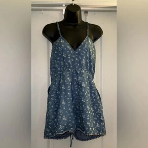 WonderLustLA Beautiful Flowered Romper